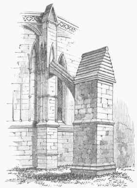 Flying Buttress, Chapter House, Lincoln.