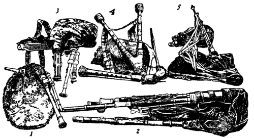 Fig. 1. Types of bag pipe.