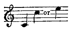 Notation: C4 C5 or E5.