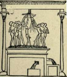 ANCIENT EGYPTIAN WINE PRESS.