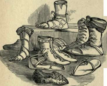 ANCIENT SHOES OR SANDALS.