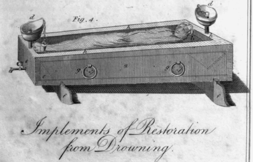 An extractor, or a linked pair of tongs