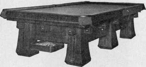 A Modern High Class Pocket Billiard Table