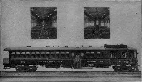 A Suburban Railway Car of the Gasoline Electric Type