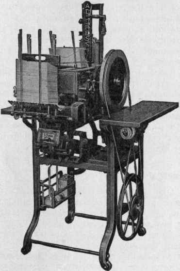 Automatic Envelope Feed Ad dressograph. speed, 5,000 addressed Envelopes an Hour