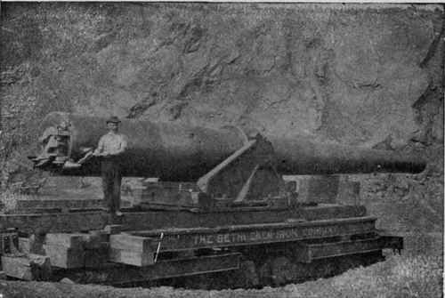 Eighteen inch, Thirty caliber Torpedo Gun.* (See page 410)