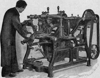Goodyear Automatic Sole Leveling Machine