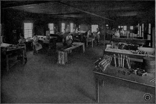 Interior of Rocket Finishing Shop