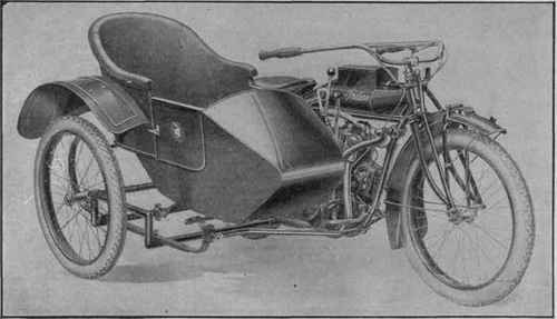 Modern Side car Model