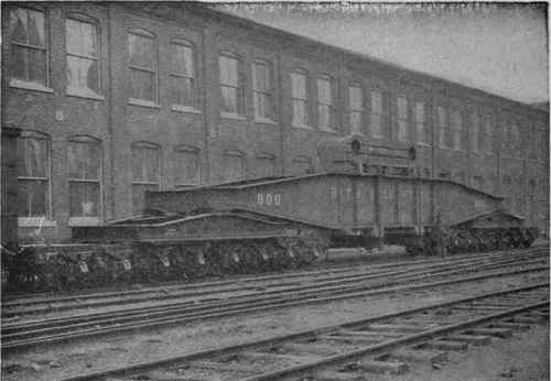Special Car Built for the Shipping of Large and Heavy Material.*