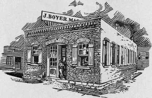 The Boyer Machine Shop, St. Louis, Where One op the First Successful