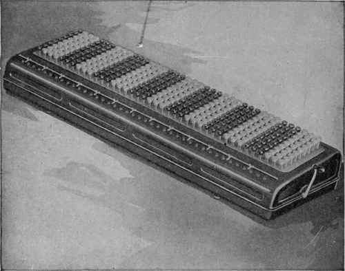 The  Duodecillion    The Largest Capacity Adding Machine in the World   Has Forty Rows of Keys and Will Add to Within a Unit of Ten Duodecillions