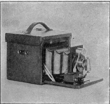 The First  Folding Kodak  Fitted for Plates or Roll Film