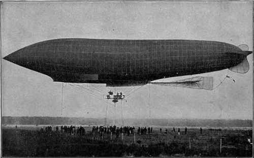 The French Dirigible Airship,  La Patrie 