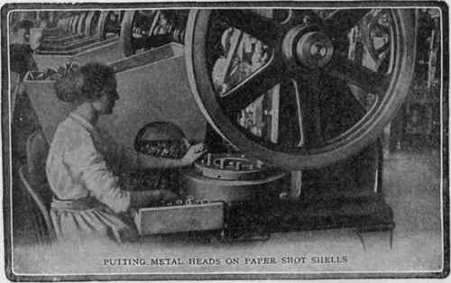 absolutely endless; it is a matter of hours to go through the plant. Stop at one of the machines and see the speed and accuracy with which it turns out its product; then calculate the entire number of machines and you will begin to gain a little idea as to what the total output of this vast institution must be.