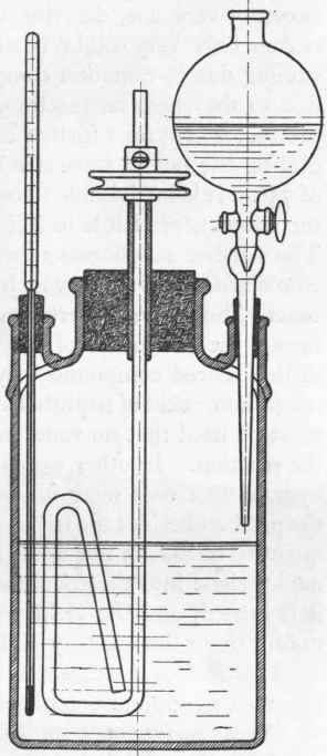 Fig. 4.   Autogenously welded sul phonating pot for use with oleum. Suitable also for the preparation of aniline, etc.