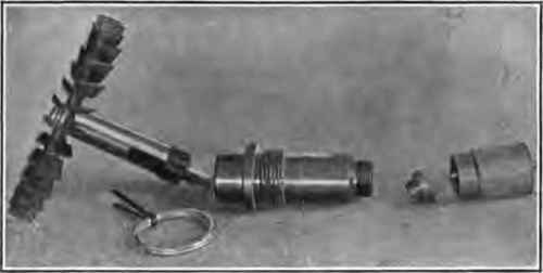 Igniter mechanism parts.