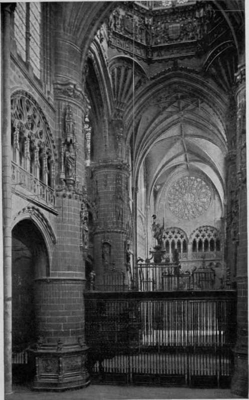 In The Burgos Cathedral.